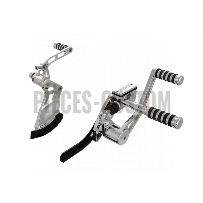 Commandes avancées Rick's poli +2" O-Ring pour Softail 2018