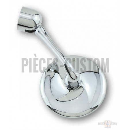 Rétroviseur embout de guidon Highsider Chrome hauteur 150mm