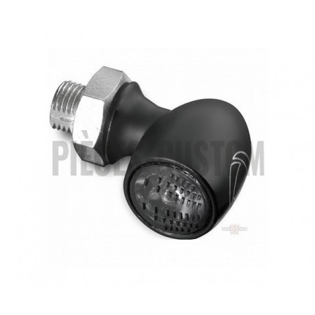 Feu à LED Bullet Atto RB Kellermann Horizontal Noir lentille teintée