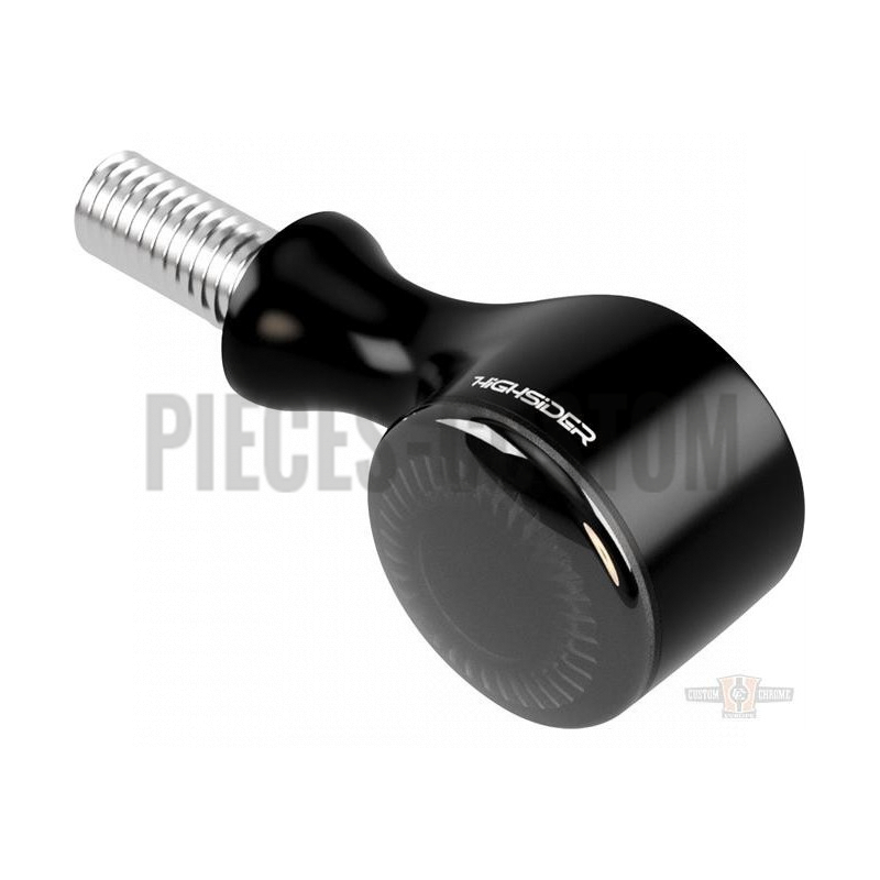 Clignotants à LED Noir Apollo Classic Highsider