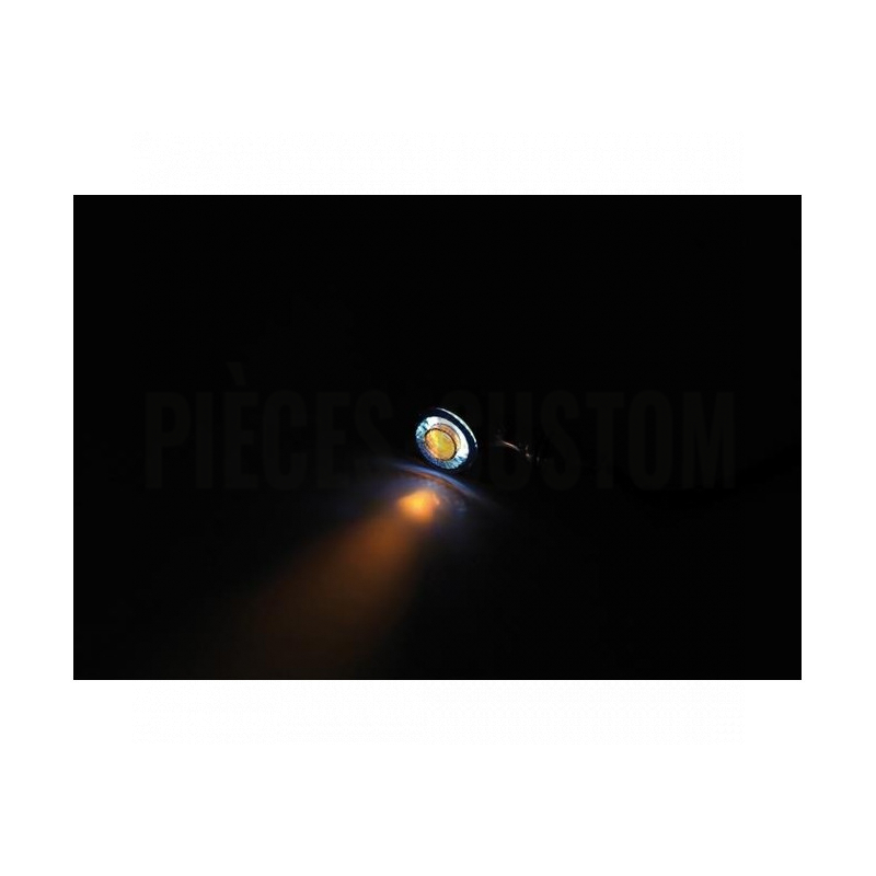 Clignotants à LED Chrome Apollo Classic Highsider