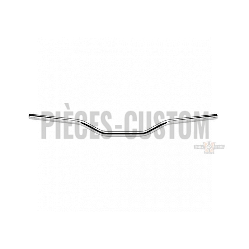 Guidon 22mm Biltwell Tracker Chrome sans empreintes