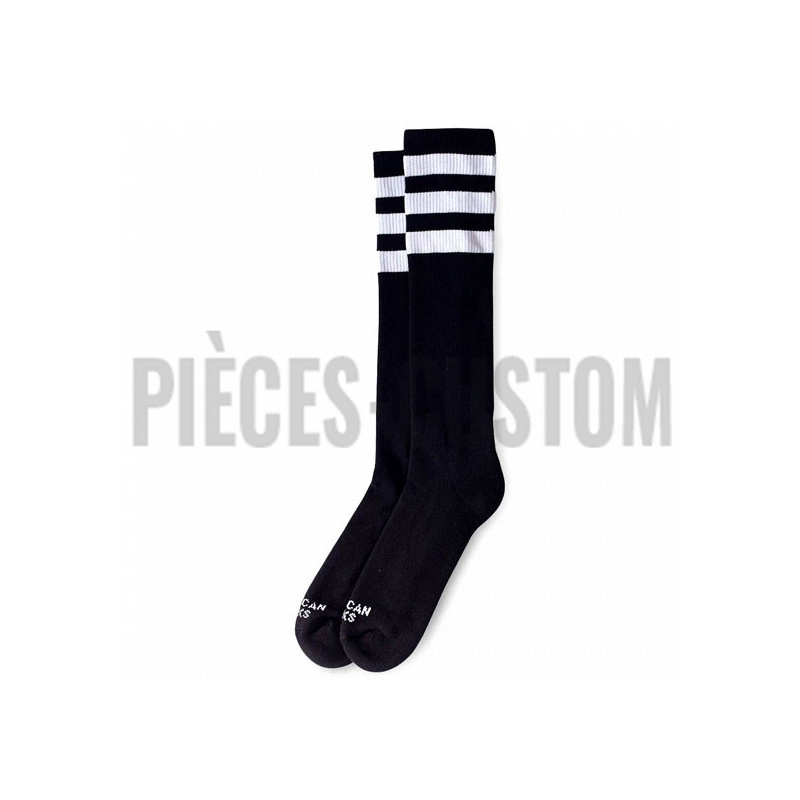 Chaussettes American Socks Back in Black 48cm