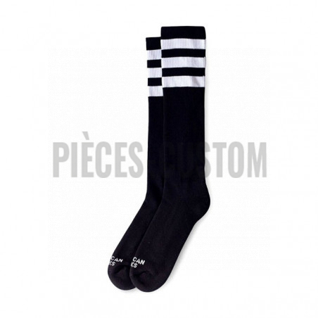 Chaussettes American Socks Back in Black 48cm