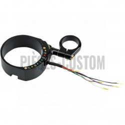 Support compteur Noir pour tube de fourche 49mm Sportster de 2016 à 2018
