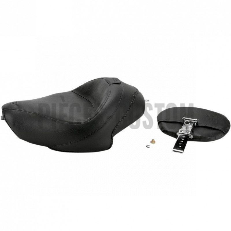 Selle-solo-Mustang-Wide-Vintage-avec-dosseret