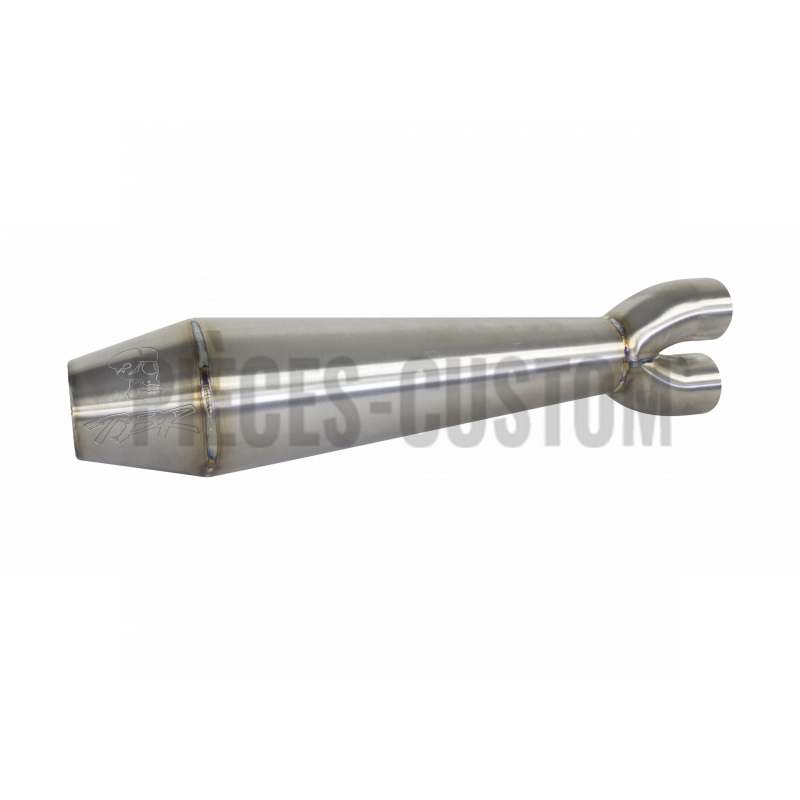 Echappement TBR Megaphone Generation 2 Acier pour Softail de 2018 et après