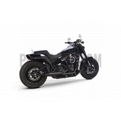 Échappement-TBR-Megaphone-Generation-2-Noir-pour-Softail-de-2018-et-après