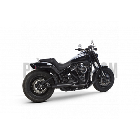 Échappement-TBR-Megaphone-Generation-2-Noir-pour-Softail-de-2018-et-après