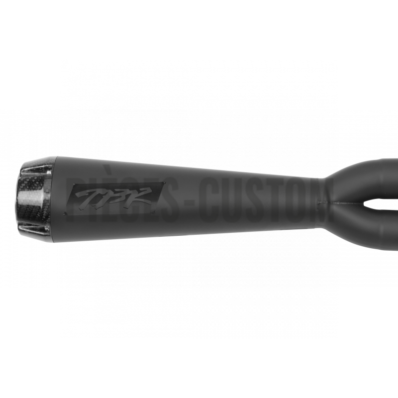 Échappement-TBR-Comp-S-2-en-1-Noir-pour-Softail-de-2018-et-après