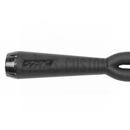 Échappement-TBR-Comp-S-2-en-1-Noir-pour-Softail-de-2018-et-après