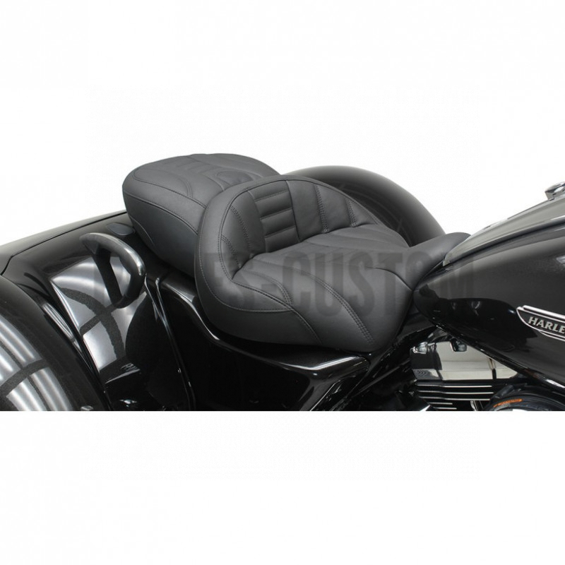 Selle Mustang Deluxe Super Touring pour FLRT de 2015 à 2018