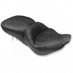 Selle-Mustang-Deluxe-Super-Touring-pour-FLHR-de-1999-à-2007