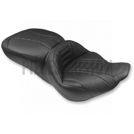 Selle-Mustang-Deluxe-Super-Touring-pour-FLHR-de-1999-à-2007