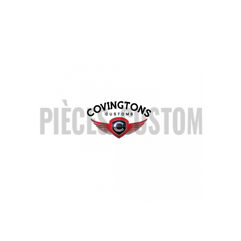 Risers Convingtons Chrome hauteur 38mm pour guidon de 25mm
