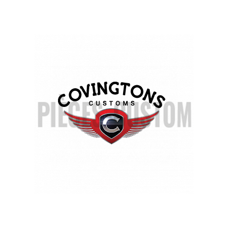 Risers Convingtons Chrome hauteur 38mm pour guidon de 25mm
