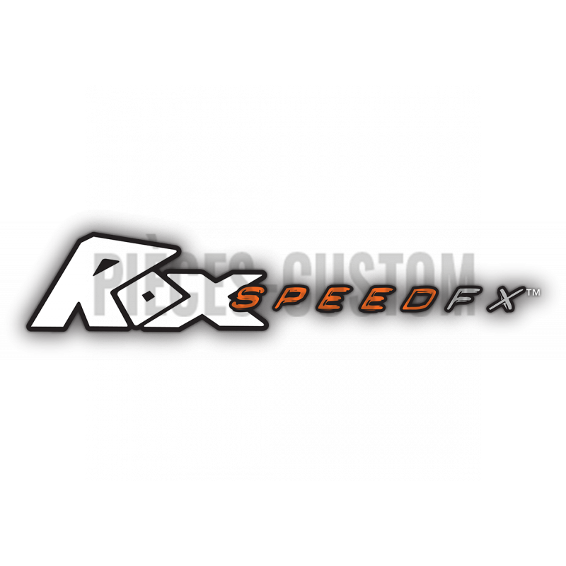 Risers pivotants Rox Speed FX Patriot Noir 76mm pour guidon de 1"
