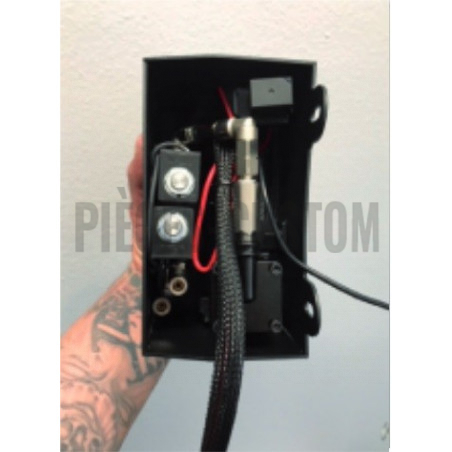 Amortisseurs pneumatique Bleed feed platinum pour Softail 2018