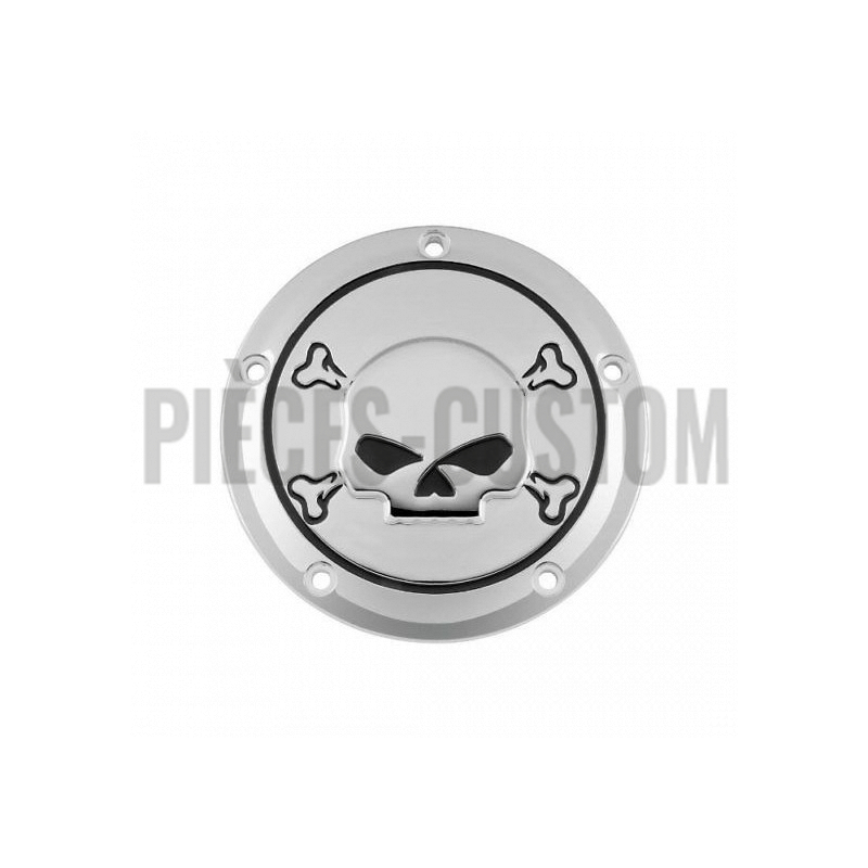 Trappe-Skull-chromée