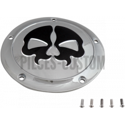 Trappe-Split-Skull-chromé-skull-noir