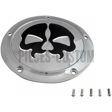 Trappe-Split-Skull-chromé-skull-noir