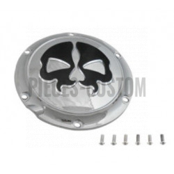 Trappe-Split-Skull-chromé-skull-noir