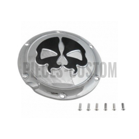 Trappe-Split-Skull-chromé-skull-noir
