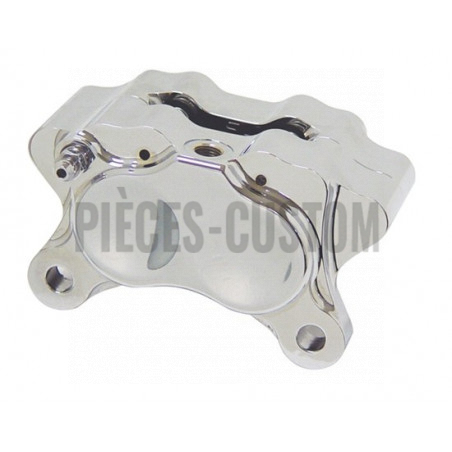 Étrier-de-frein-4-pistons-Chrome