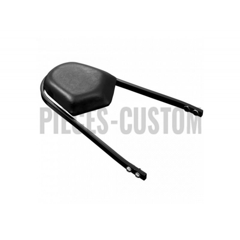 Sissy Bar Noir pour Softail FLST et FXST de 2007 à 2017