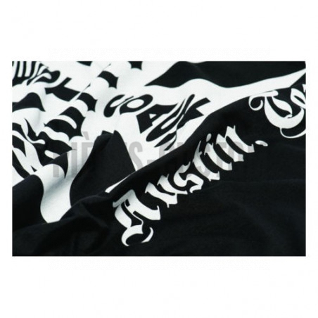 T-shirt manches longues West Coast Choppers Noir Original Cross