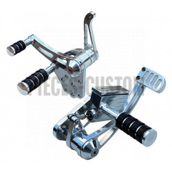 Commandes avancées Ultima poli 3/4" pour Big Twin de 1984 à 1999