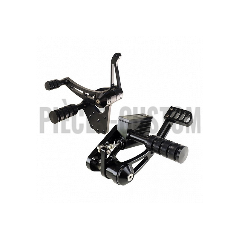 Commandes avancées Ultima Noir 3/4" pour Big Twin de 1984 à 1999