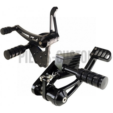 Commandes avancées Ultima Noir 3/4" pour Big Twin de 1984 à 1999