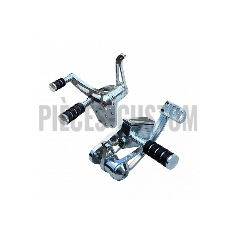 Commandes avancées Ultima poli 5/8" pour Big Twin de 1984 à 1999