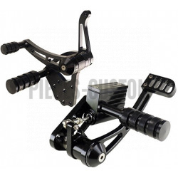 Commandes avancées Ultima Noir 5/8" pour Big Twin de 1984 à 1999