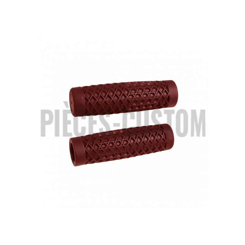 Poignées-ODI-Vans-Cult-V-Twin-Oxblood