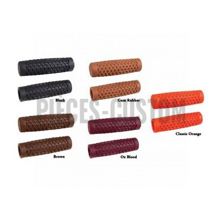 Poignées 1" ODI Vans Cult V-Twin Oxblood