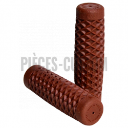 Poignées 22mm ODI Vans Cult V-Twin Marron