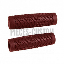 Poignées 22mm ODI Vans Cult V-Twin Oxblood