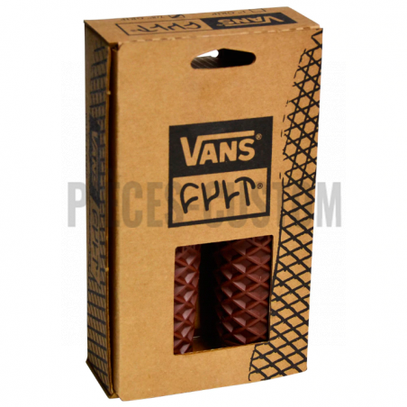 Poignées 22mm ODI Vans Cult V-Twin Oxblood
