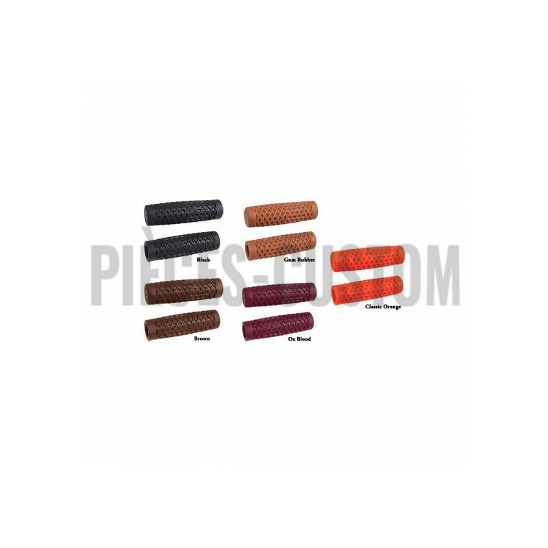 Poignées 22mm ODI Vans Cult V-Twin Gum rubber