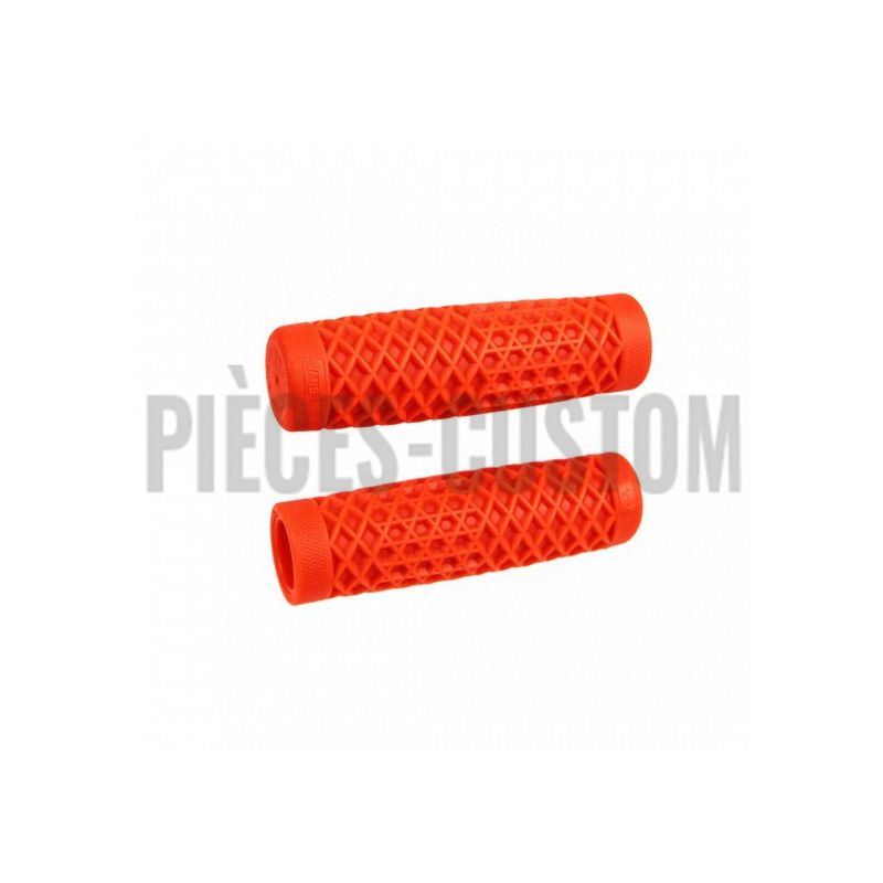 Poignées 22mm ODI Vans Cult V-Twin Orange