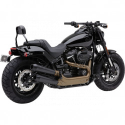 Silencieux-Cobra-El-diablo-Noir-pour-Softail-FXFB-et-FXFBS-de-2018-à-2021
