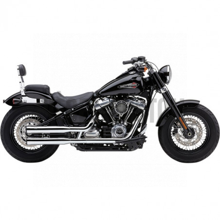 Silencieux-Cobra-3"-RPT-Chrome-pour-Softail-de-2018-à-2021