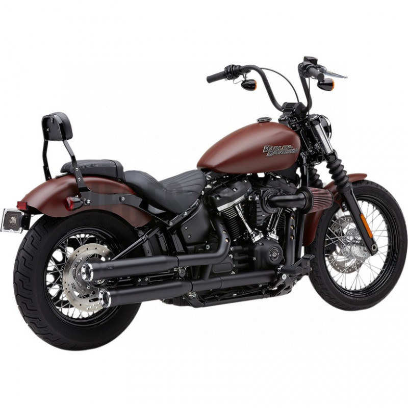 Silencieux Cobra 3" RPT Noir pour Softail FLHC FLHCS et FLDE de 2018 à 2019