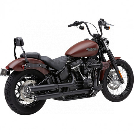 Silencieux Cobra 3" RPT Noir pour Softail FLHC FLHCS et FLDE de 2018 à 2019