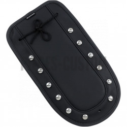 Plastron-Saddlemen-noir-clouté-pour-Softail-Lowrider-FXLR-de-2018-à-2019