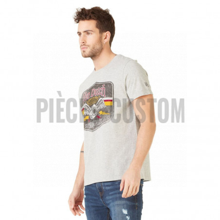 T-shirt Von Dutch Gas Gris chiné