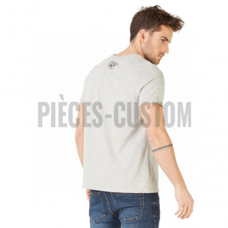 T-shirt Von Dutch Gas Gris chiné