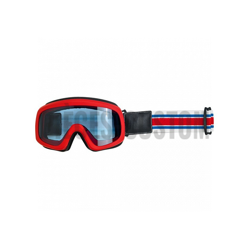 Masque Biltwell Overland 2.0 Racer Couleur Rouge bleu et blanc